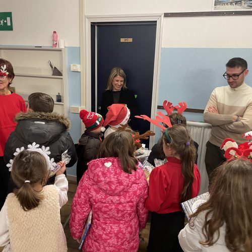 Presidente e Vice Presidente incontrano i bambini a scuola