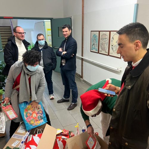 I membri di Round Table Udine visitano i residenti della casa di riposo di Paluzza